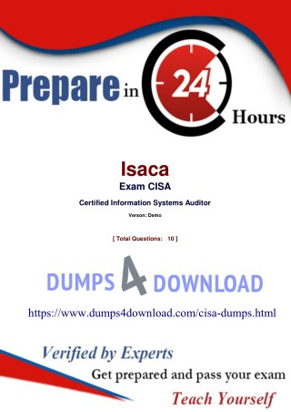 Released CISA Isaca Certified Information Systems Auditor Exam Dumps