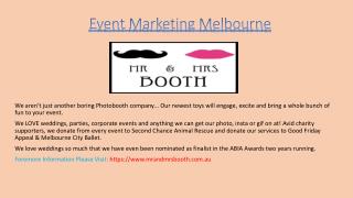 Event Marketing Melbourne