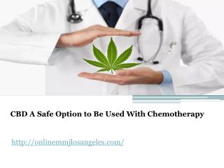 Is It Safe To Take CBD With Chemotherapy
