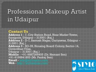 Professional Makeup Artist in Udaipur