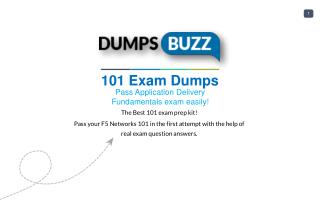 Valid 101 Braindumps - Pass F5 Networks 101 Test in 1st attempt