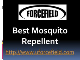 Best Mosquito Repellent - www.uforcefield.com