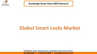 Global Smart Locks Market Size and Share