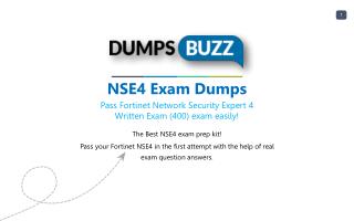 NSE4 Exam .pdf VCE Practice Test - Get Promptly