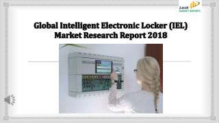 Global Intelligent Electronic Locker IEL Market Research Report 2018