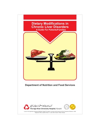 Dietary Modifications