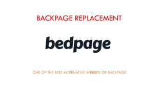 Backpage Replacement