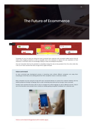 The Future of Ecommerce (Everything you need to know)