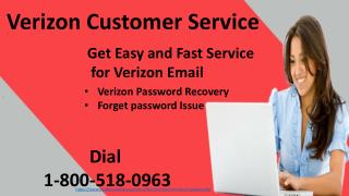 Get Quick Solution Dial Verizon customer service 1 800 518 0963