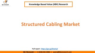 Structured Cabling Market to reach a market size of $12.1 billion by 2023