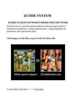 zcode sports picks system