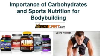 Importance of Carbohydrates and Sports Nutrition for Bodybuilding