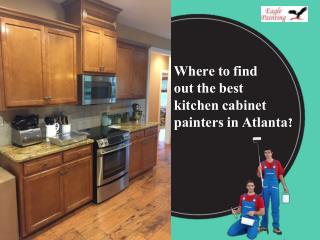 Where to find out the best kitchen cabinet painters in Atlanta?