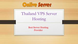 Thailand VPS Server Hosting Perfect Web Hosting Solution