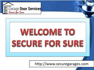 garage door service freehold