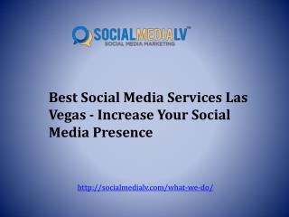 Best Social Media Services Las Vegas