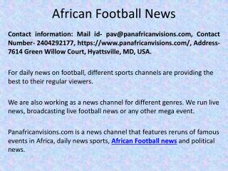 African Football news