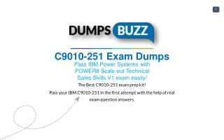 Improve Your C9010-251 Test Score with C9010-251 VCE test questions