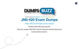 JN0-420 Exam Training Material - Get Up-to-date Juniper JN0-420 sample questions