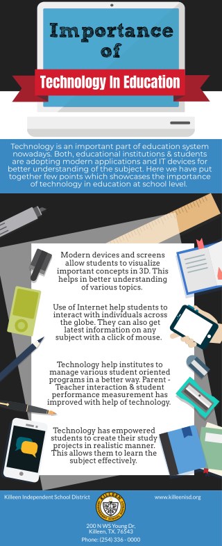 Importance Of Technology In Education