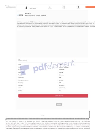 CoVEX All In One Digital Trading Platform
