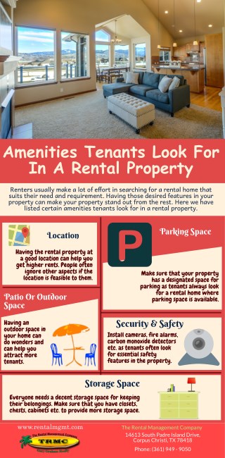 Amenities Tenants Look For In A Rental Property