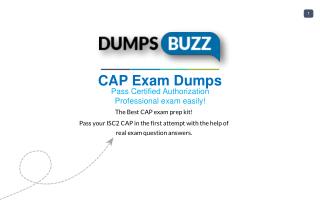 CAP Test prep with real ISC2 CAP test questions answers and VCE