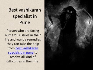 Best vashikaran specialist in pune