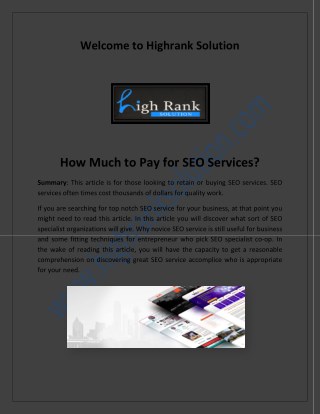 High Rank Solution, SEO services at highranksolution.pdf