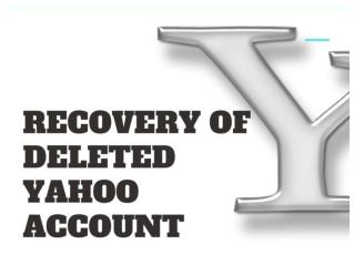 How To Recover Deleted Yahoo Account - Updated | You Must See!!!