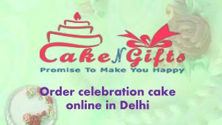 Order online designer cake delivery in Delhi