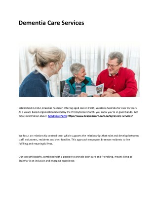 Aged Care Vacancies