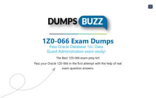 1Z0-066 Test prep with real Oracle 1Z0-066 test questions answers and VCE