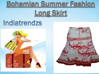 Women Summer Casual Wear Long Skirts
