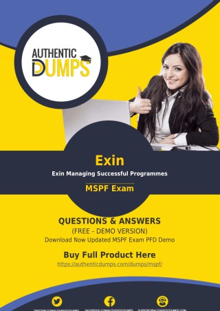 MSPF Exam Questions - Pass with Valid Exin MSPF Exam Dumps PDF