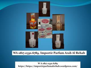 WA 0817.0330.6789 Agen Parfum pria long lasting Al Rehab kirim ke Tanjungpinang