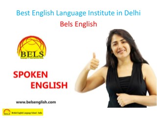 Best English Language Institute in Delhi