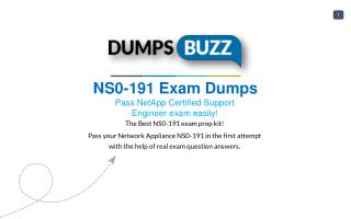 Updated NS0-191 Dumps Purchase Now - Genius Plan!