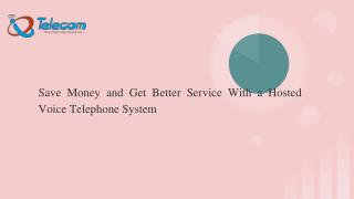 Hosted VoIP server provider