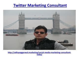 Meet twitter marketing consultant in india
