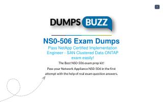 Prompt Purchase NS0-506 PDF VCE Exam Dumps
