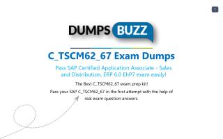 New and Updated SAP C_TSCM62_67 exam questions SAP C_TSCM62_67 Exam Training Material with Passing Assurance on First At