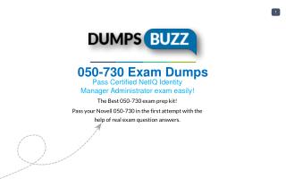 Valid 050-730 Exam VCE PDF New Questions