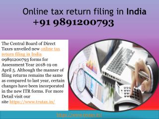 What is PAN and why is it important for File income tax return online in India 09891200793?