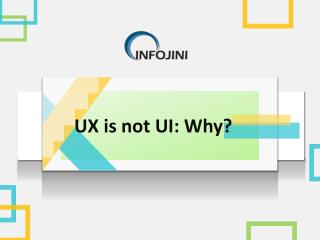 Why UX is not UI? Know the differences