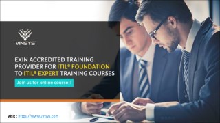 ITIL Foundation Certification Training in Hyderabad â€“ ITIL Certification Course Hyderabad â€“ Vinsys