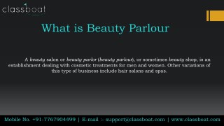 Top beauty parlour course in mumbai