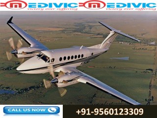 Low Fair Air Ambulance Service in Chennai by Medivic Aviation