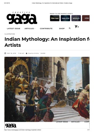 Indian Mythology: An Inspiration for International Artists