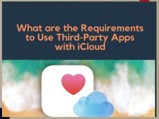How to Use Third-Party Apps with iCloud | iCloud Password Recovery